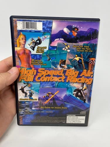 SSX Sony PlayStation 2, 2000 Game & Case No Manual Tested Authentic — photo 3