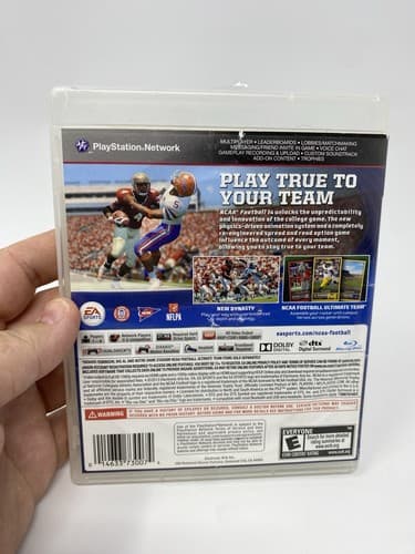 NCAA Football 14 (PlayStation 3 / PS3) with Manual CASE ONLY NO GAME — photo 2