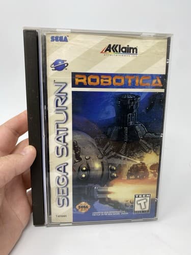 Robotica (Sega Saturn, 1995) CIB Complete w/ Manual