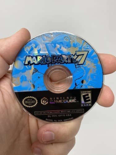 Mario Party 7 (GameCube, 2005) DISC ONLY For Parts And Repair Not Working