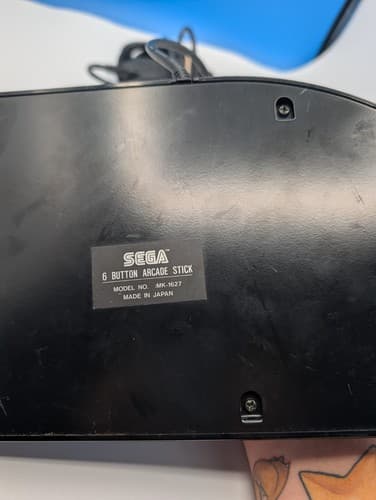 Sega Genesis Arcade 6 Button Stick Controller MK-1627 Read — photo 5