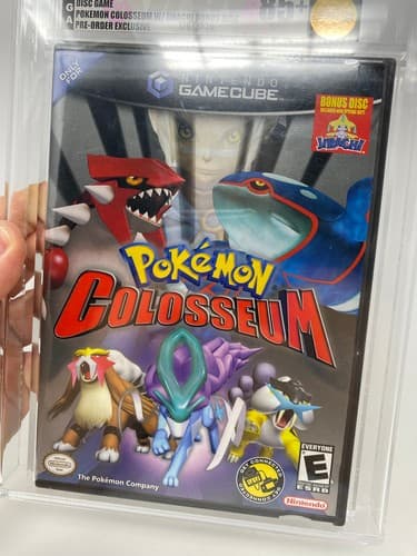 Pokemon Colosseum w/ Jirachi Bonus Disc Nintendo Gamecube VGA 85+ SEALED NEW — photo 8