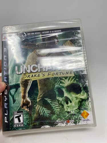Uncharted: Drake's Fortune (Sony PS3 2009) Brand New / SEALED NOT FOR RESALE NFR — photo 4