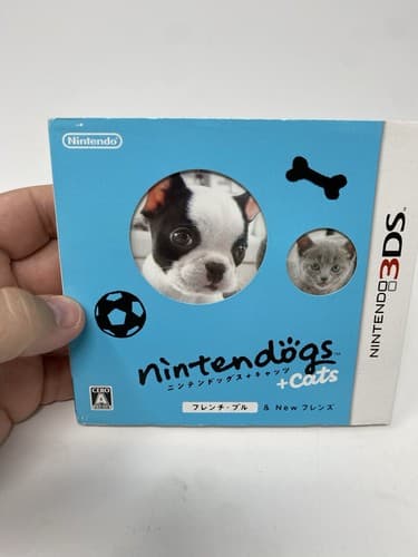 Nintendogs + Cats French Bulldog & New Friends Nintendo 3DS (JPN(Region Locked)