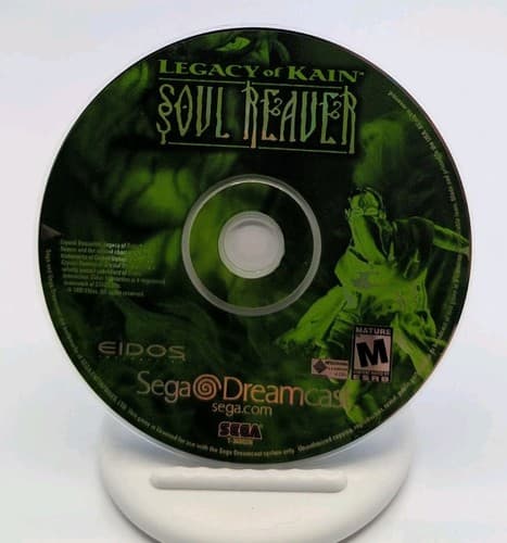 Legacy of Kain Soul Reaver (Sega Dreamcast, 2000) Game Disc & Manual,No Back Art — photo 4