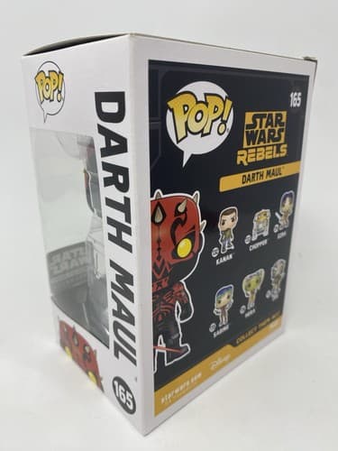 Funko Pop Star Wars Rebels Darth Maul #165 Smuggler's Bounty Exclusive Vinyl NEW — photo 4