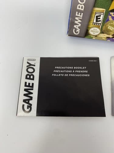 Texas Hold'em Poker Nintendo Game Boy Advance GBA BOX & Manual ONLY no Game — photo 8