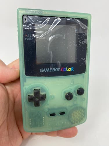 Nintendo Game Boy Color Ice Blue Toys R Us Limited CGB-001 Tested Japan