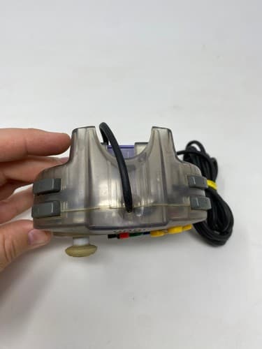 Nintendo 64 N64 Hori Pad Mini Controller Funtastic Transparent Gray — photo 8