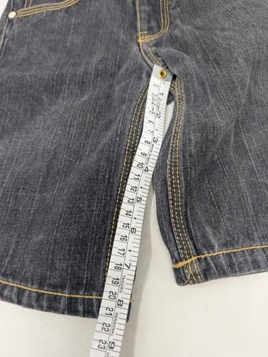 Coogi Kids Size 4 Black Stone Washed Jean Shorts Boys  — photo 6