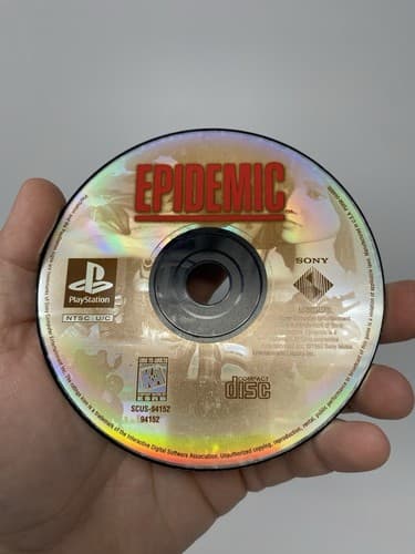 Epidemic (Sony PlayStation 1) PS1 Loose Disc Only Tested — photo 3