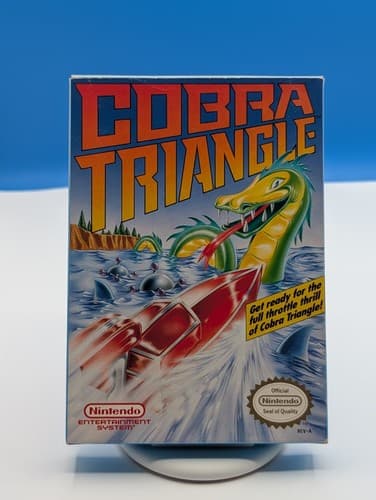 COBRA TRIANGLE  (Nintendo NES) Complete in Box - Very Good Condition  — photo 2