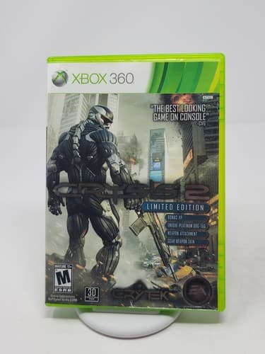 Crysis 2 Limited Edition (Xbox 360, 2011) Complete Tested Working