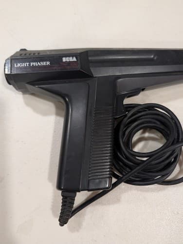 Vintage Original Sega Master System Light Phaser Gun Controller Zapper Tested — photo 4