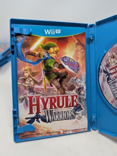 Hyrule Warriors Nintendo Wii U Video Game Complete CIB Tested Legend of Zelda — photo 3