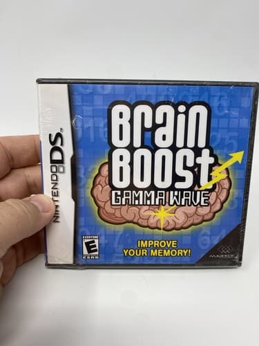 Brain Boost Gamma Wave - Nintendo DS - Brand New Factory Sealed