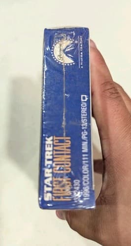 STAR TREK FIRST CONTACT WIDESCREEN VHS Sealed w/ Lenticular Cover Paramount 1997 — photo 6