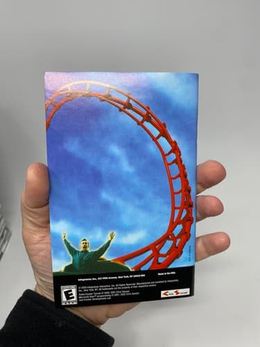 Roller Coaster Tycoon (Original XBOX, 2003) Manual Only No game or Case — photo 6