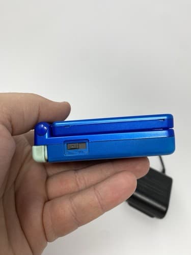 Nintendo Game Boy Advance SP Azurite Blue Megaman Handheld w/ Power Cord ASG001 — photo 7