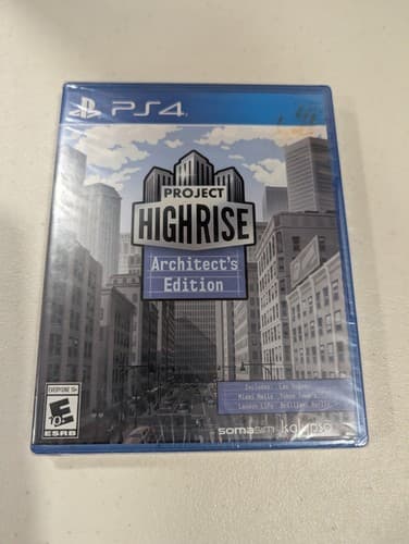Project Highrise Architect's Edition PlayStation 4 PS4 Brand New Sealed