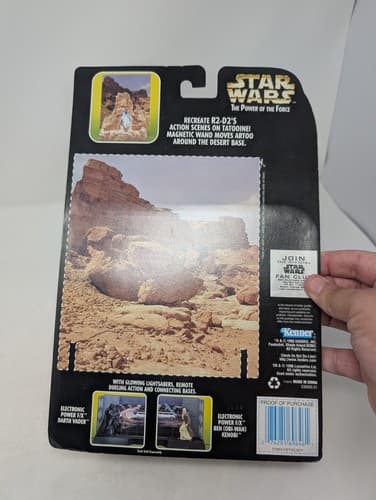 R2-D2 Artoo Detoo STAR WARS Power of the Force Electronic Signed Kenny Baker — photo 5