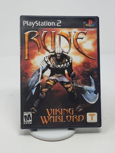 Rune: Viking Warlord (Sony PlayStation 2, PS2 2001) Black Label No Manual