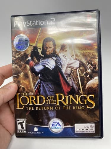 Lord of the Rings The Return of the King (Sony PlayStation 2, 2003) Complete CIB — photo 2