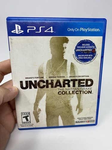 Uncharted: The Nathan Drake Collection - Sony PlayStation 4 Game And Case