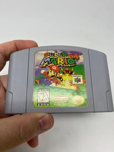 Nintendo Super Mario 64 (Nintendo 64 N64) Game Cartridge E Rated NTSC-U/C — photo 5