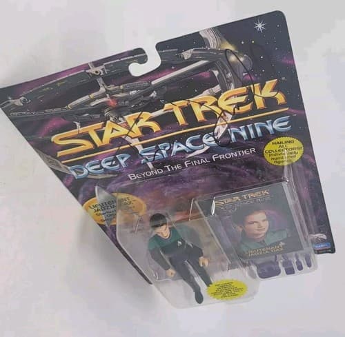 Star Trek Deep Space Nine Lieutenant Jadzia Dax Figure Playmates 1993 SIGNED — photo 3