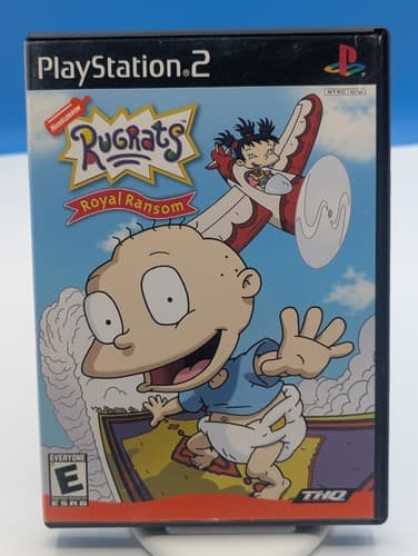 Rugrats: Royal Ransom (Sony PlayStation 2, 2002) PS2 Complete w/ Manual Tested