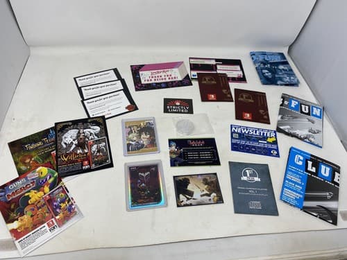 Limited Run Strictly VGNY soft Super Rare Games Cards Coins Postcard As Misc Lot