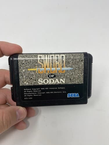 SWORD OF SODAN Mega Drive Sega Loose Cartridge Only Region NTSC/J US Seller