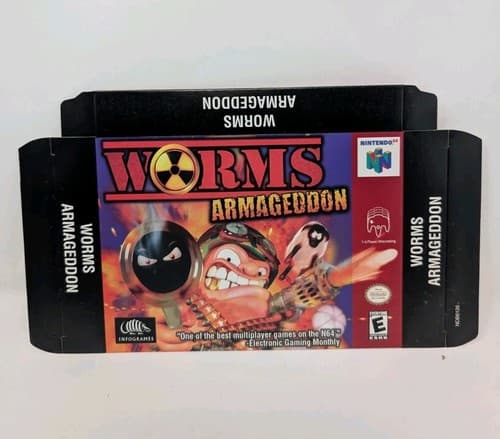 Worms Armageddon Promo Store Display Box, Very Rare, Unused