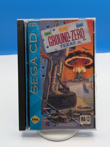 Ground Zero Texas SEGA CD Game