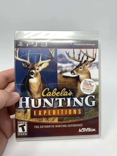Cabela's Hunting Expeditions PS3 PLAYSTATION 3 US EDITION NEW FACTORY SEALED — photo 2