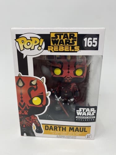 Funko Pop Star Wars Rebels Darth Maul #165 Smuggler's Bounty Exclusive Vinyl NEW