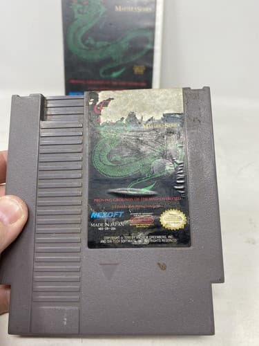 Vintage Original NES Nintendo Wizardry Master's Series Video Game 1990 w/ Case — photo 4