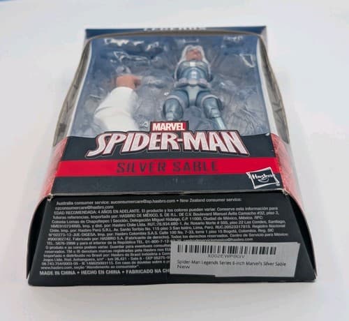 Hasbro Marvel Legends Spider-Man Silver Sable Marvel's Kingpin BAF Wave New — photo 6