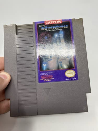 Disney Adventures In The Magic Kingdom (Nintendo NES Game, 1990) NES Tested — photo 4