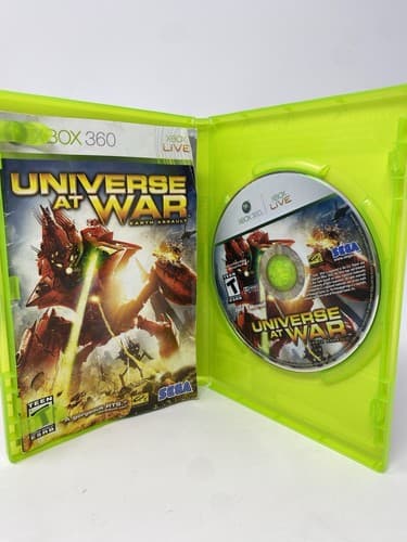 Universe at War Earth Assault  Xbox 360 - Complete In Box With Manual / Tested — photo 8