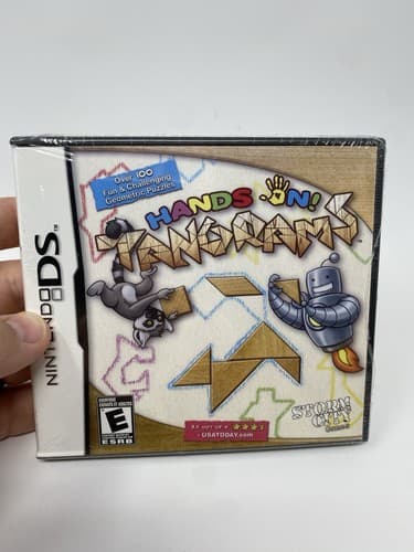 Nintendo DS Hands On Tangrams Brand New Factory Sealed