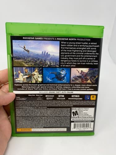 Grand Theft Auto V - (Microsoft Xbox One) - Clean and Tested CIB — photo 6