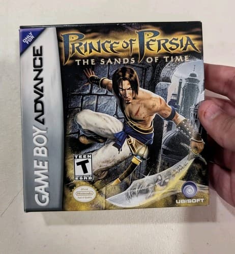Prince Of Persia Sands Of Time Nintendo  GameBoy Advance CIB No Box Tray