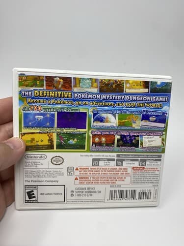 Pokemon Super Mystery Dungeon (Nintendo 3DS, 2015) NO GAME Box Only - Authentic — photo 2