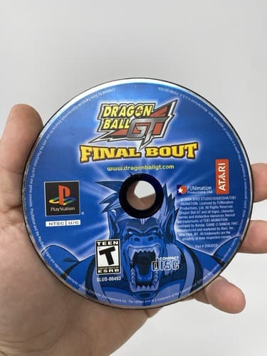 Dragon Ball GT: Final Bout 2004 (Sony PlayStation 1, 2004) PS1 Tested Disc Only
