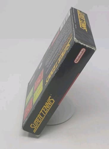 Super Tennis (Super Nintendo Entertainment System, 1991) With Box - No Manual — photo 4