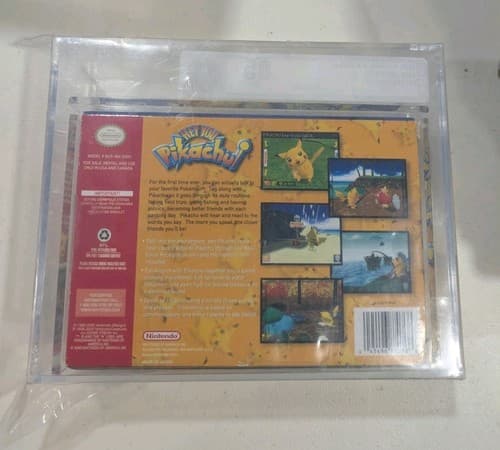 Hey You Pikachu VGA 85 NM+ Sealed N64 Nintendo 64 Game — photo 4