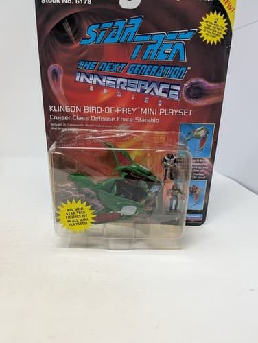 Star Trek The Next Generation Innerspace  Klingon Bird of Prey Mini Playset Worf — photo 2