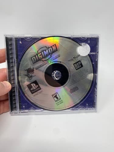 Digimon World Sony Playstation PS1  - Disc & Back Case Art Only No Manual